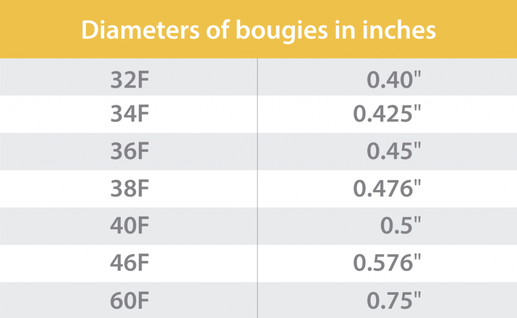 Bougie Size, Bariatric Surgery - Long Term WLS / VSG